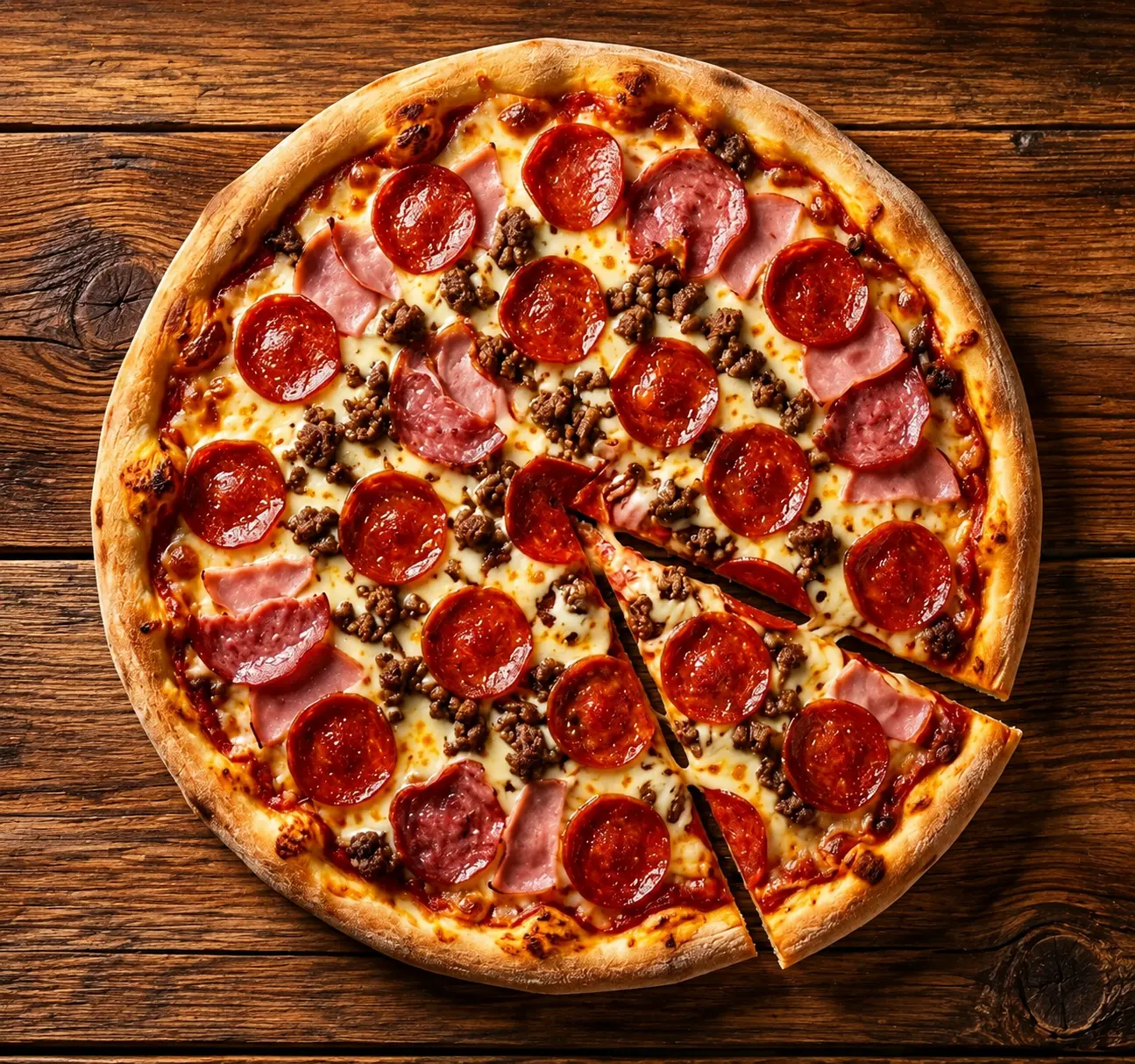 Meat Lovers Pizza Calgary at Fourth Street Pizza